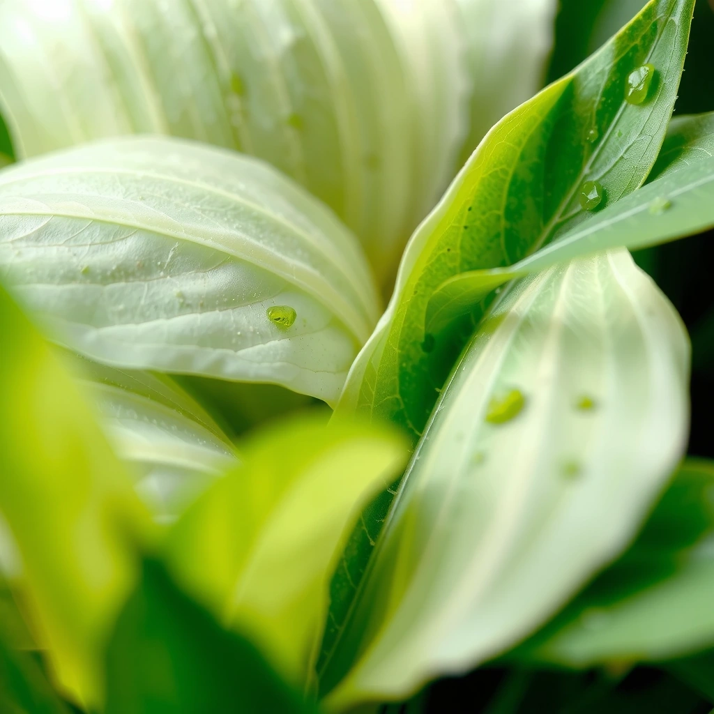 Abstrakte Verbindung zwischen Digitalität und Natur